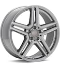 Wheel in carousel - Rial M10X Metal Grey