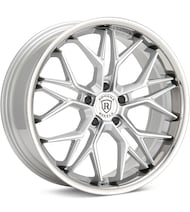 RFC3 Silver Machined w/SS Lip
