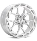 Silver Machined w/Clearcoat