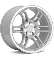 RPS Matte Silver w/Machined Lip