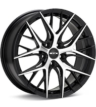 RTX Wheels Valkyrie Machined w/Gloss Black Accent | Tire Rack