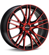 Vertex Black w/Red Accent