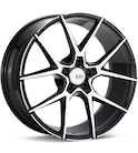 Wheel in carousel - Savini Black di Forza BM14 Machined w/Black Accent