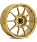 Wheel in carousel - Sparco Flow Form FF1 17 Gold