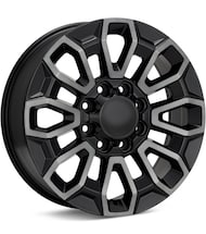 FR277 Black Machined w/Dark Tint