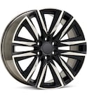 Machined w/Gloss Black Accent