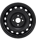Wheel in carousel - New Steel Wheel Black