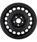 Wheel in carousel - New Steel Wheel Black
