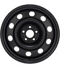 Wheel in carousel - New Steel Wheel Black