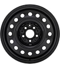 Wheel in carousel - New Steel Wheel Black