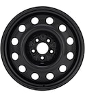 Wheel in carousel - New Steel Wheel Black