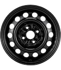 Wheel in carousel - New Steel Wheel Black