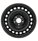 Wheel in carousel - New Steel Wheel Black