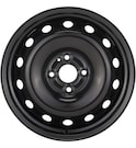 Wheel in carousel - New Steel Wheel Black