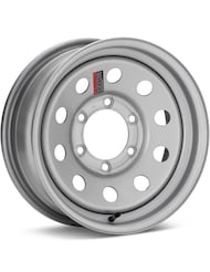 Trailer 15 6-Lug Gloss Silver