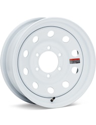 Trailer 16 6-Lug Gloss White