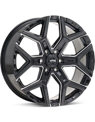 Strike Gloss Black w/Milled Accent
