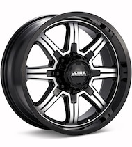 Menace 8-Lug Machined w/Black Accent