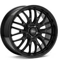 Voxx Road Wheels Masi Gloss Black Painted