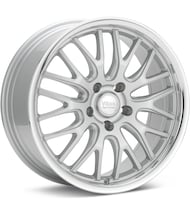 Voxx Road Wheels Masi Silver w/Machined Lip | Tire Rack