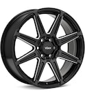 Gloss Black w/Milled Accent