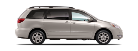 Vehicle in Wheel Visualizer - 2008 Toyota Sienna Limited AWD